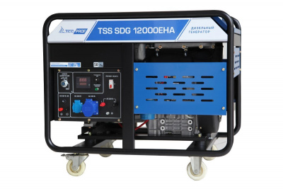 Дизель генератор TSS SDG 12000EHA открытое