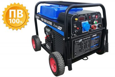 Бензиновый сварочный генератор ТСС PROF GGW 6.0/200E (MMA/TIG/Cellulose)