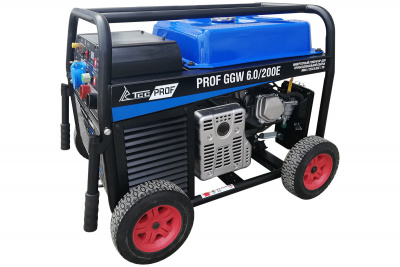 Бензиновый сварочный генератор ТСС PROF GGW 6.0/200E (MMA/TIG/Cellulose)